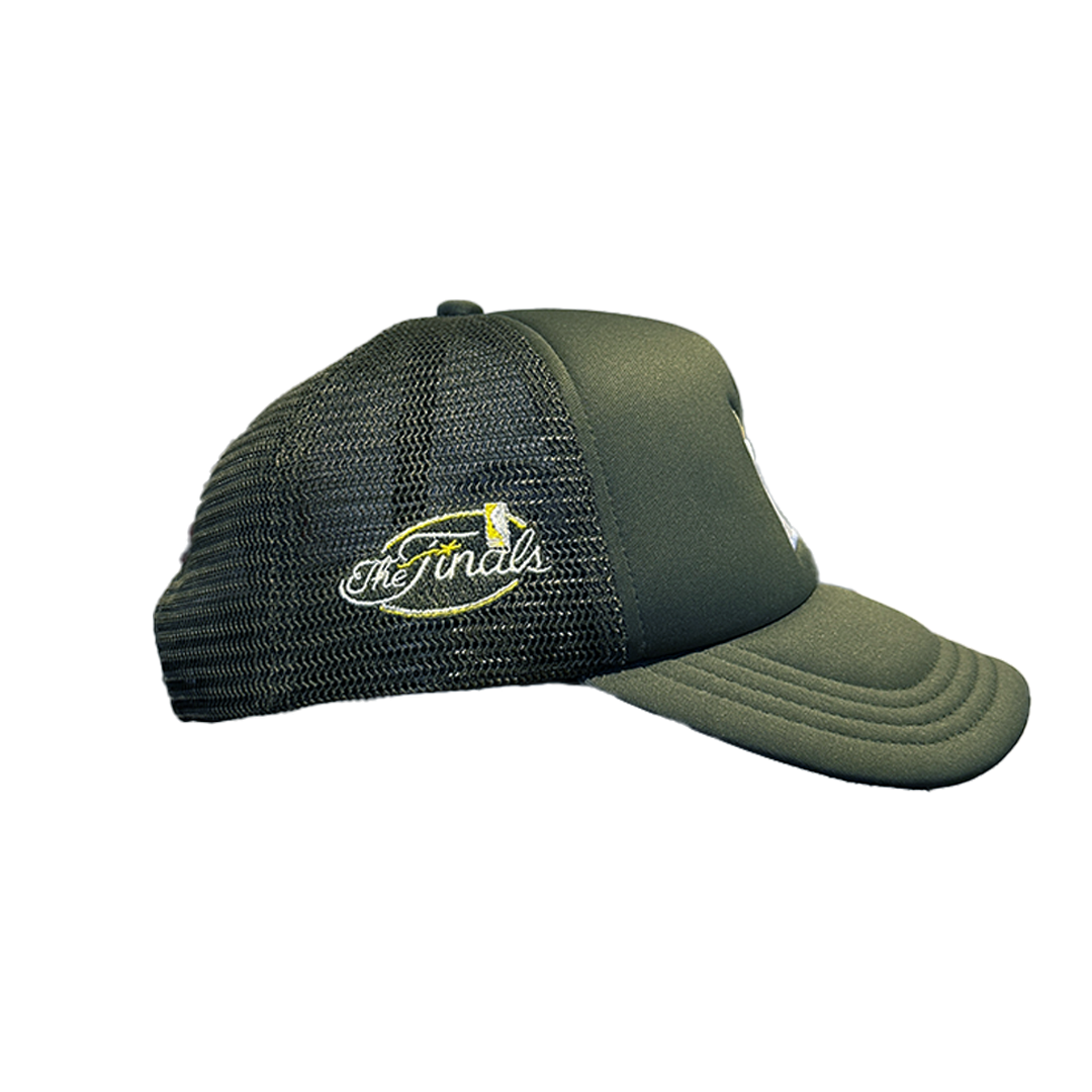 Army Green "Hall of Fame" Trucker