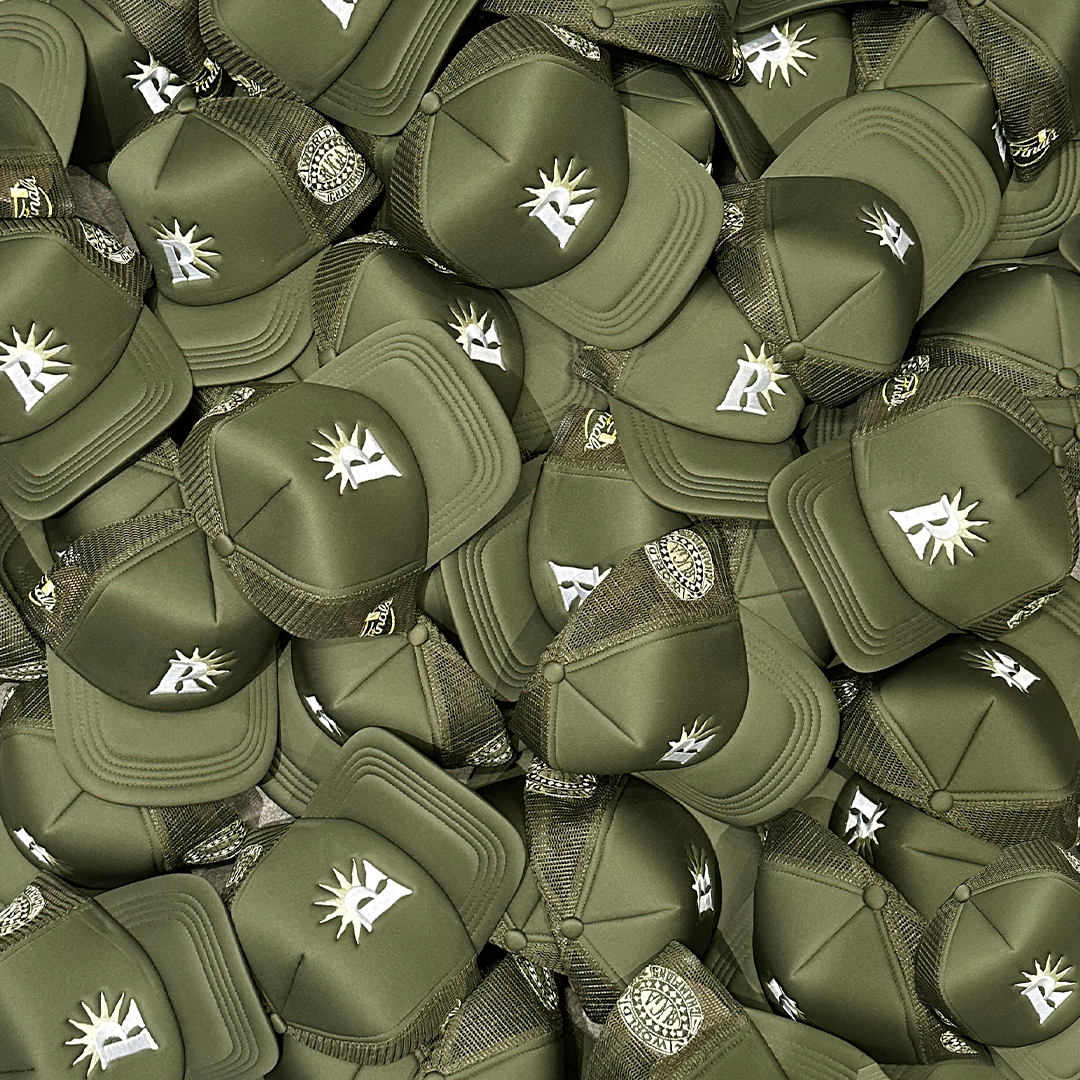 Army Green "Hall of Fame" Trucker