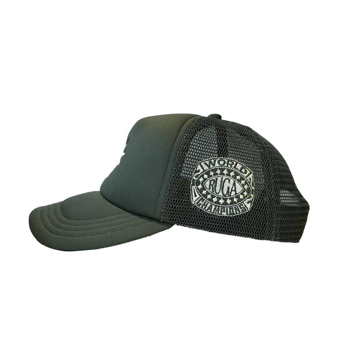 Army Green "Hall of Fame" Trucker